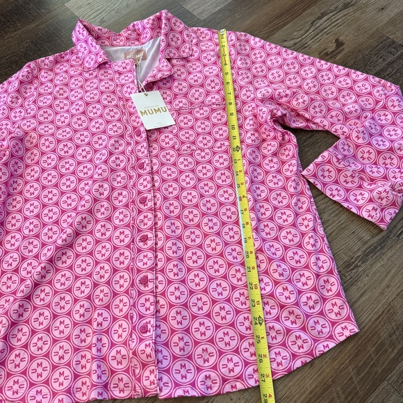 Show me your Mumu classic pink pj set New Large - Picture 8 of 13